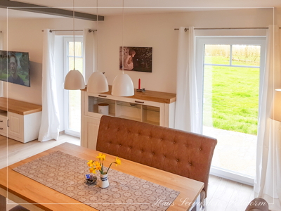 Essplatz mit Blick ins Grüne