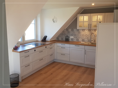 Küchenbereich mit Ausblick